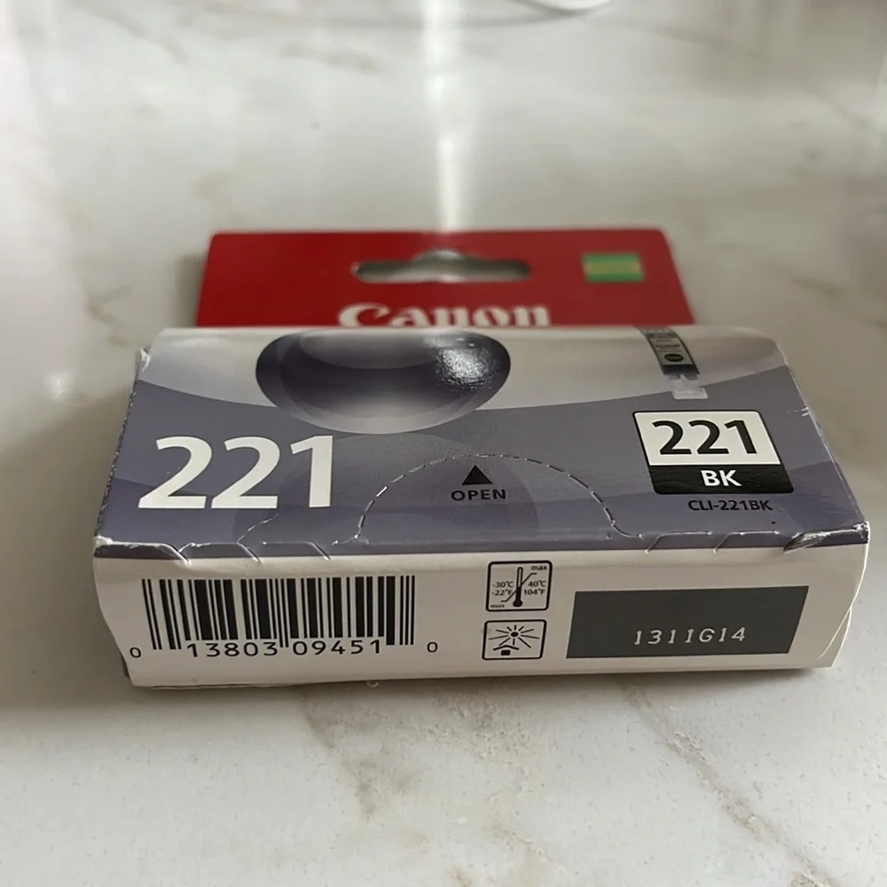 Canon 221 bk pixma